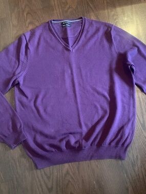 Massimo Dutti Men's V neck sweater